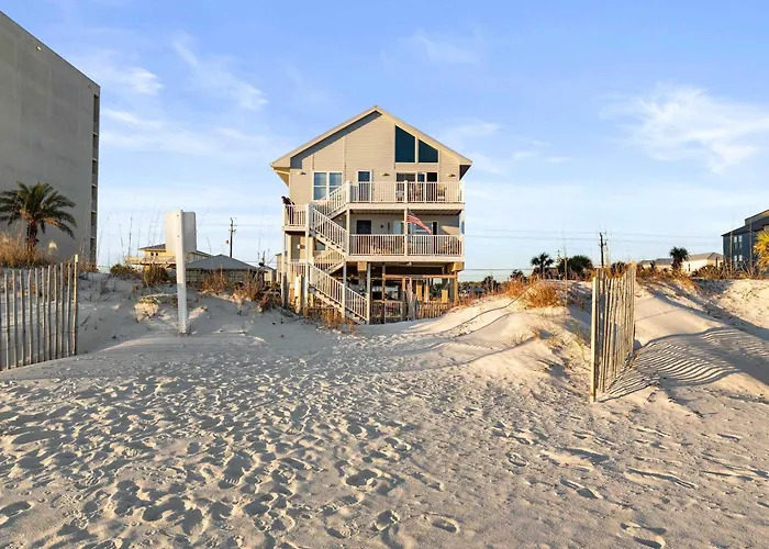 Beachfront - 2 Bedrooms - Big Screen Tv Holiday home Gulf Shores