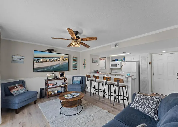 Beachfront - 2 Bedrooms - Big Screen Tv Gulf Shores